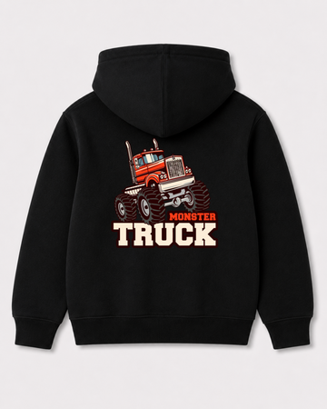 Black hoodie back 3363