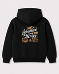 Black hoodie back 3364