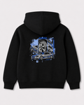 Black hoodie back 3369