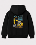 Black hoodie back 3386