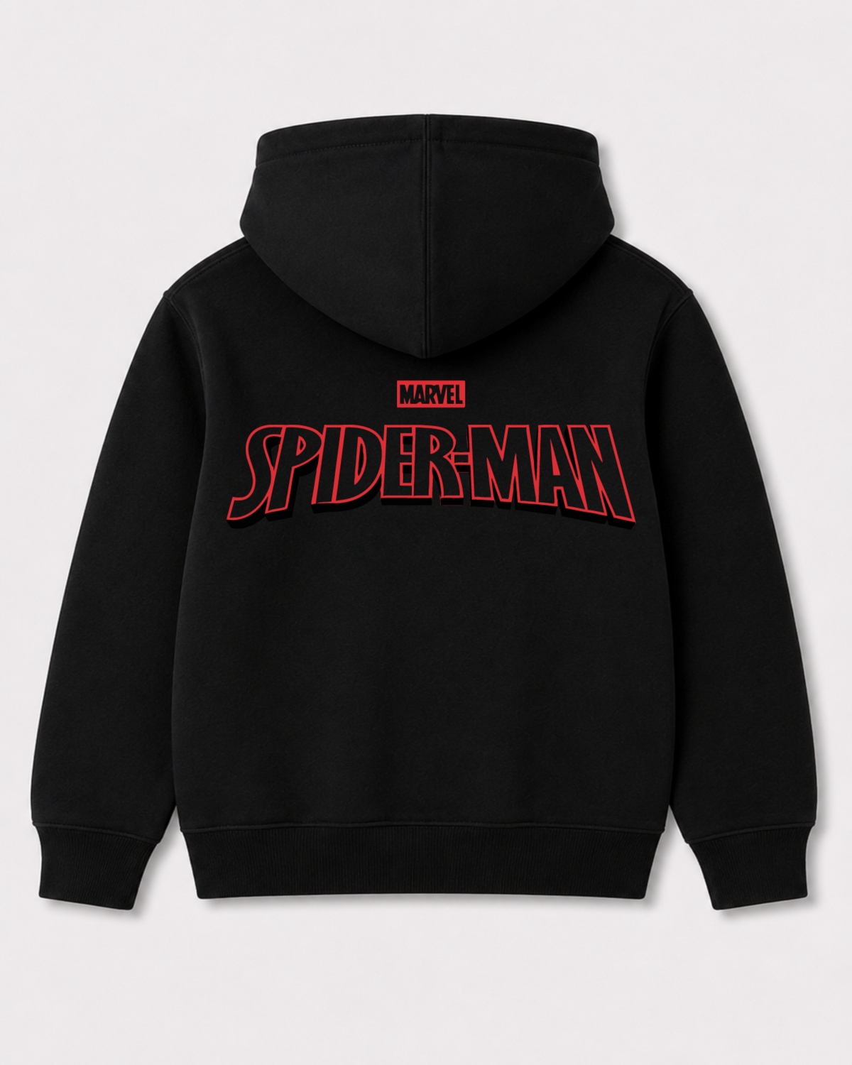 Black hoodie back 3390