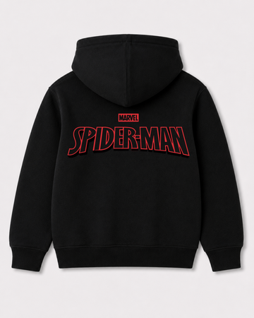 Black hoodie back 3390