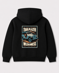 Black hoodie back 3393