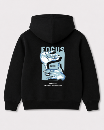 Black hoodie back 3406