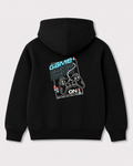 Black hoodie back 3407
