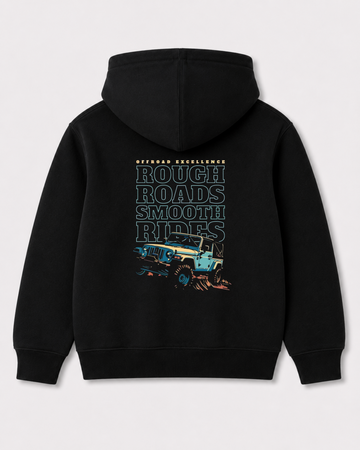 Black hoodie back 3428