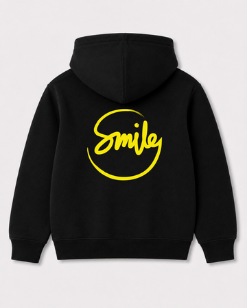 Black hoodie back 3436