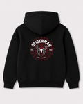 Black hoodie back 3437
