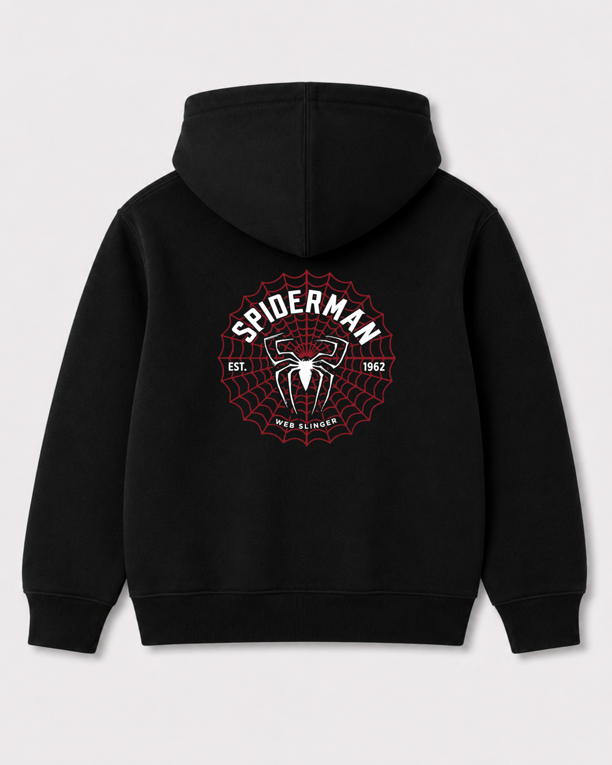 Black hoodie back 3437