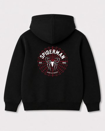 Black hoodie back 3437