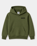 Olive green hoodie front