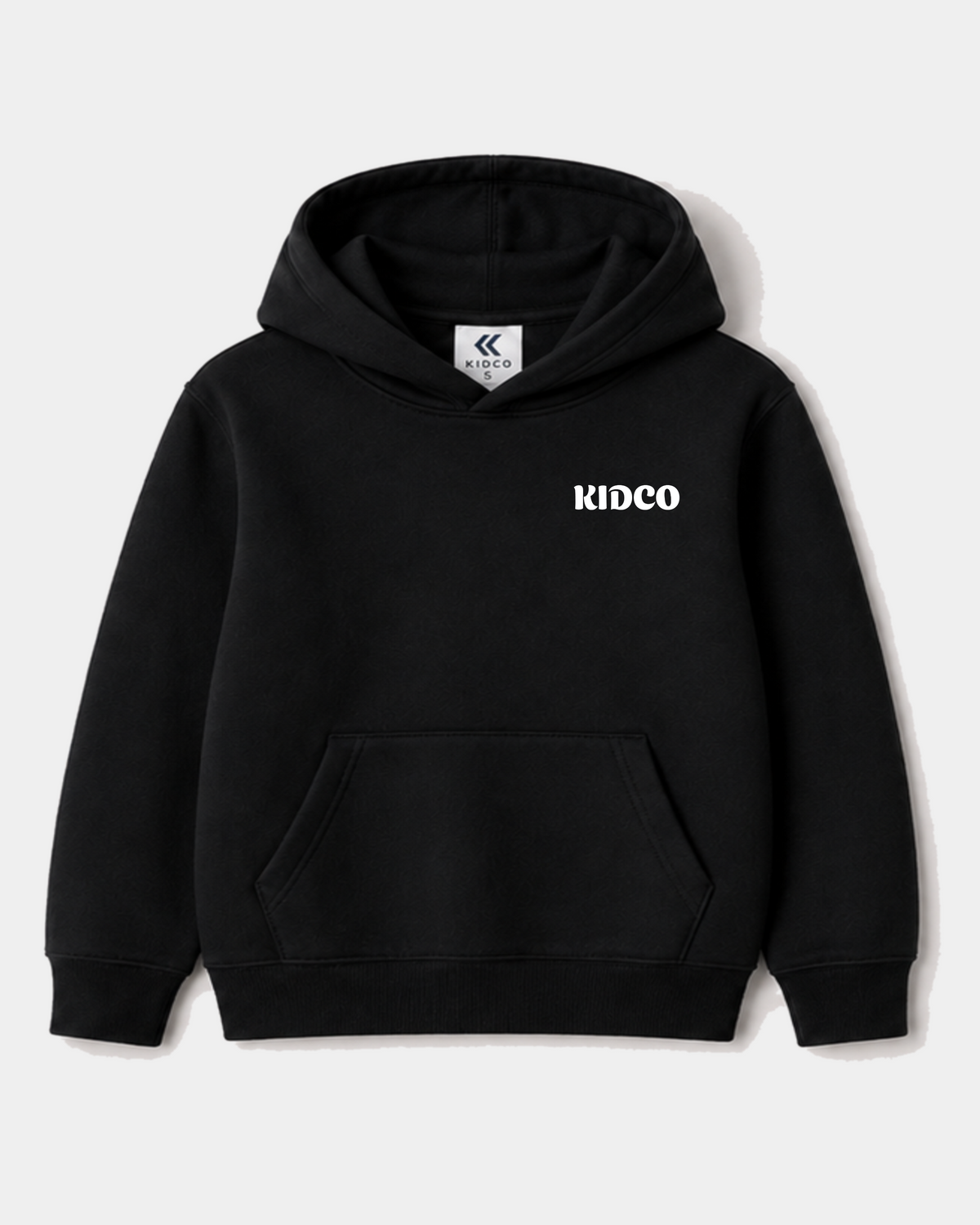 Black hoodie front