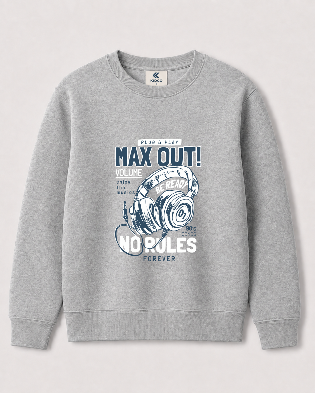 Light Grey Sweatshirt back 3114
