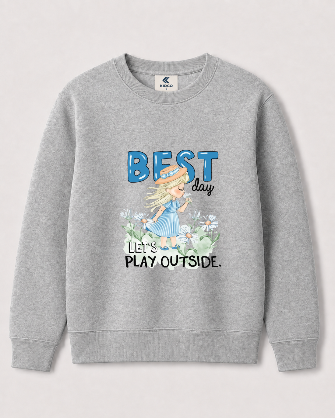 Light Grey Sweatshirt back 3137