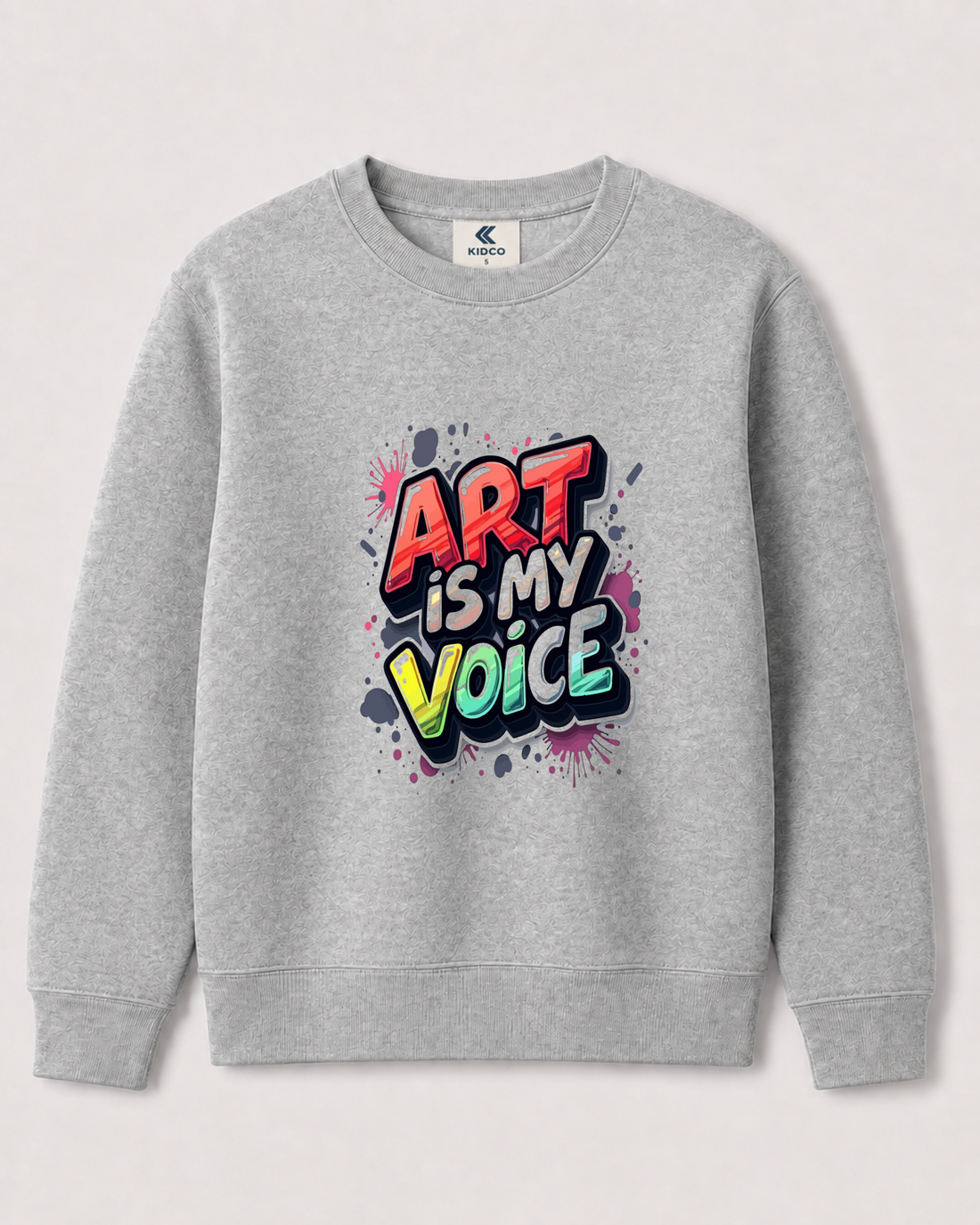 Light Grey Sweatshirt back 3296