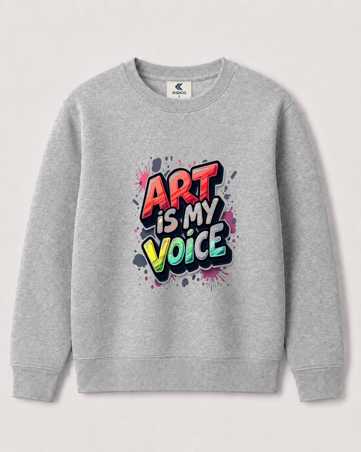 Light Grey Sweatshirt back 3296