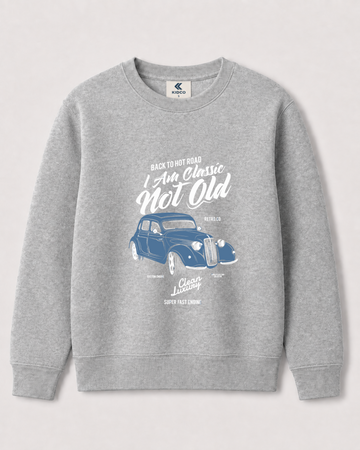 Light Grey Sweatshirt back 3298