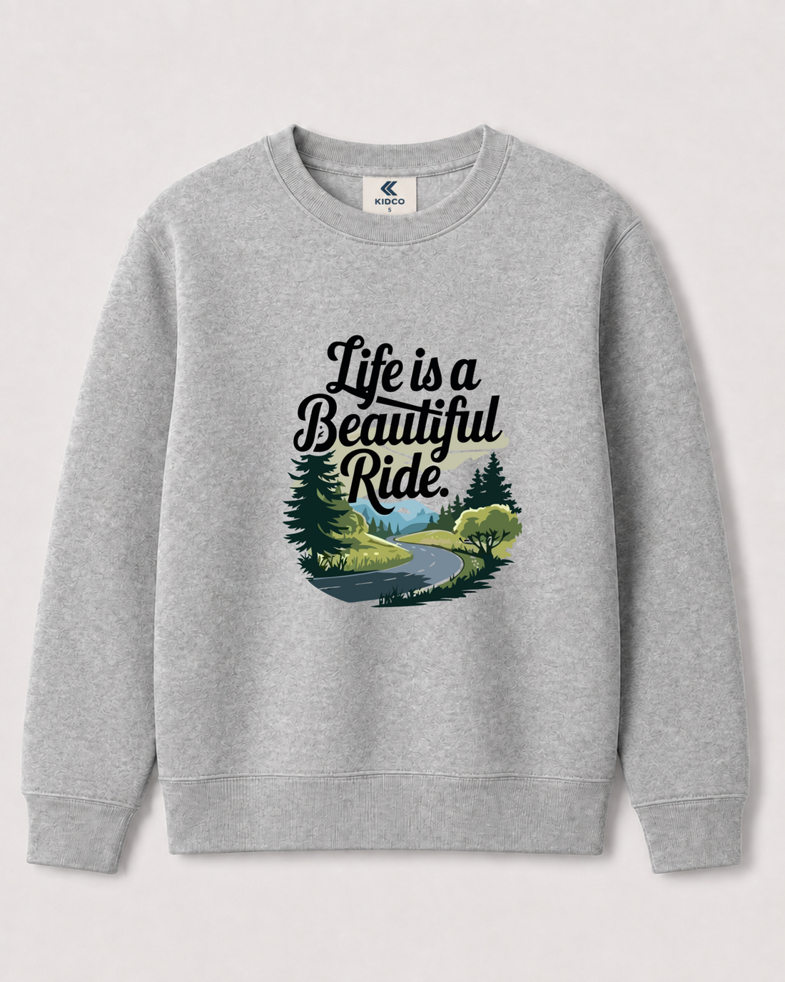 Light Grey Sweatshirt back 3307
