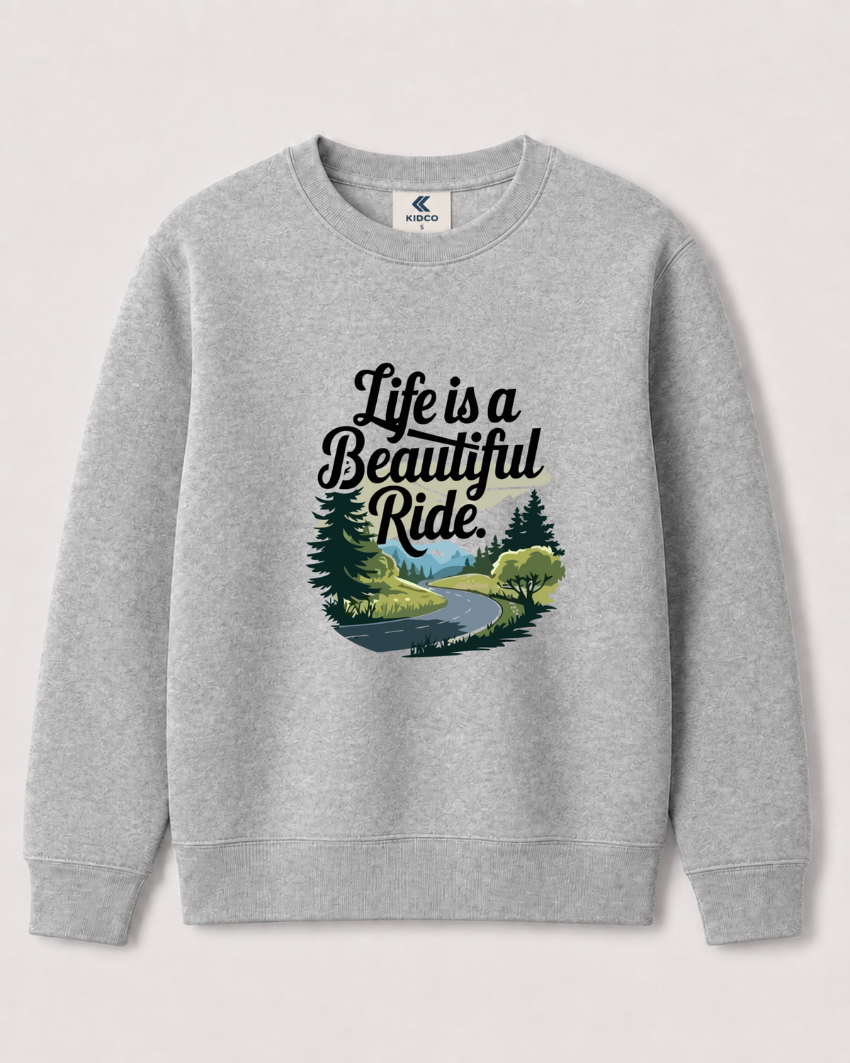 Light Grey Sweatshirt back 3307