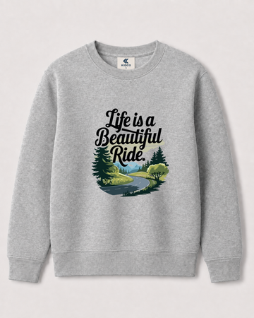 Light Grey Sweatshirt back 3307