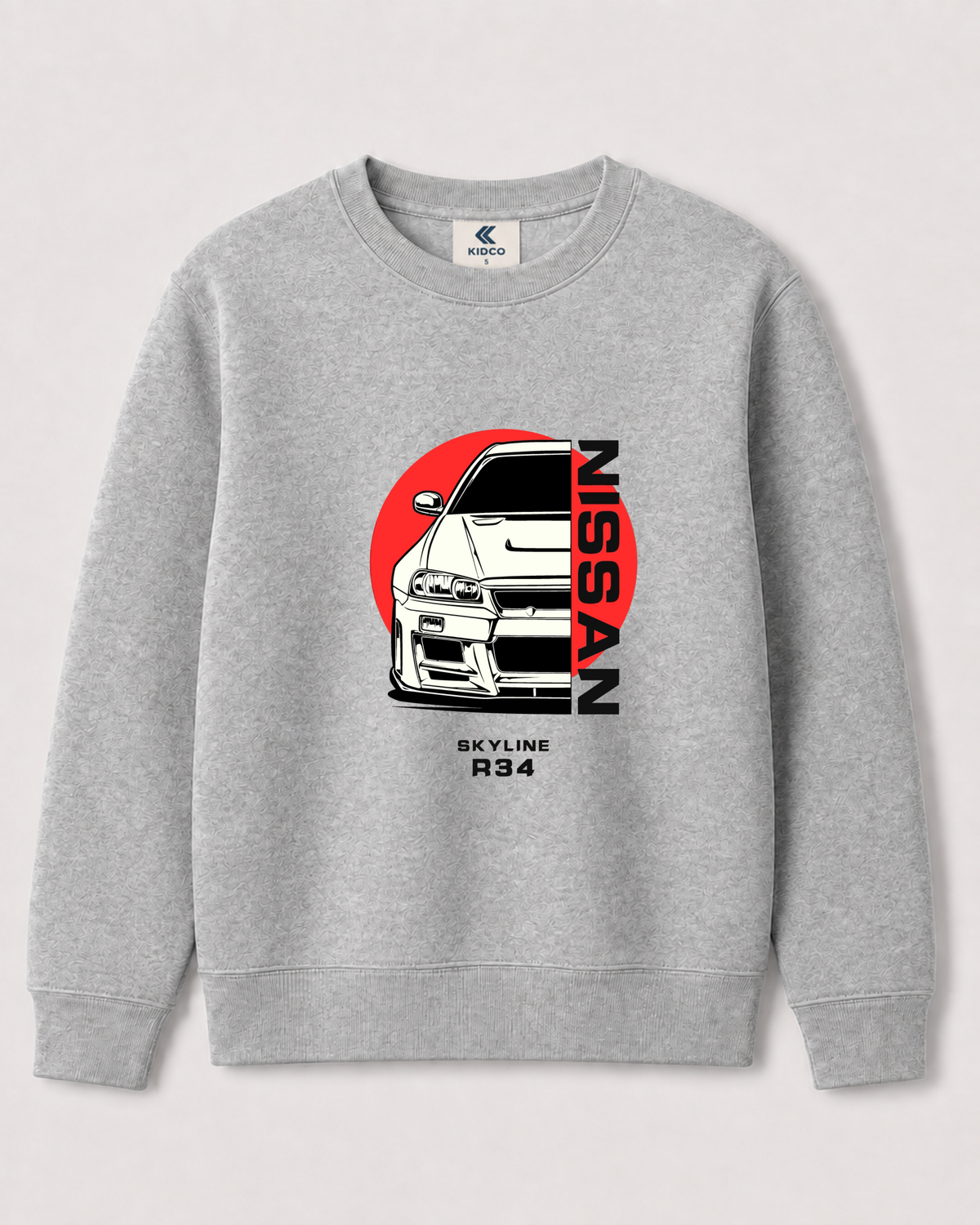 Light Grey Sweatshirt back 3314