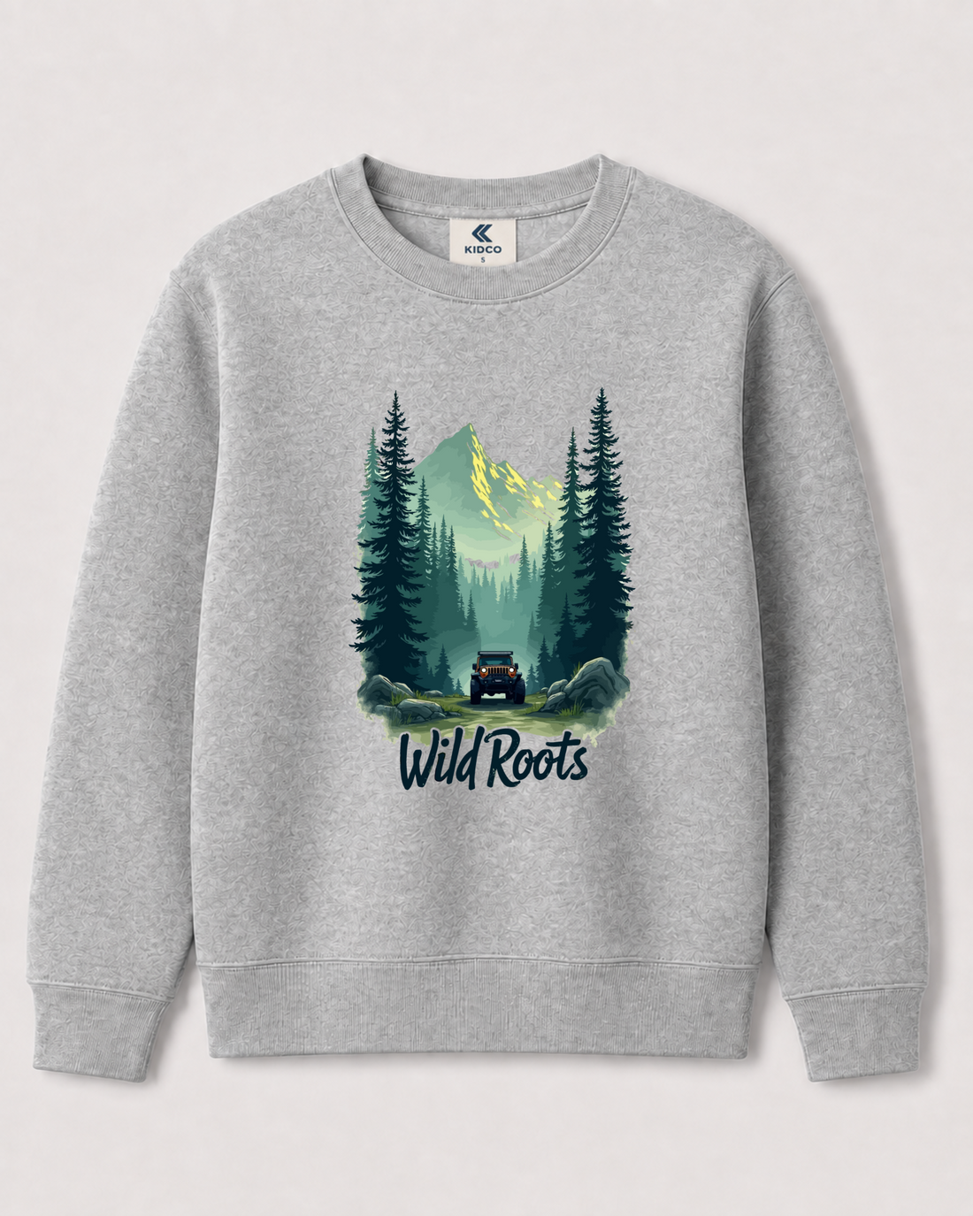 Light Grey Sweatshirt back 3335