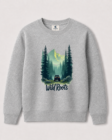 Light Grey Sweatshirt back 3335