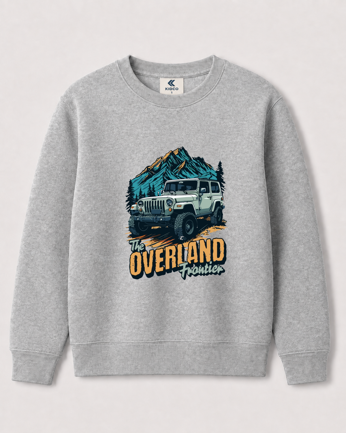Light Grey Sweatshirt back 3352