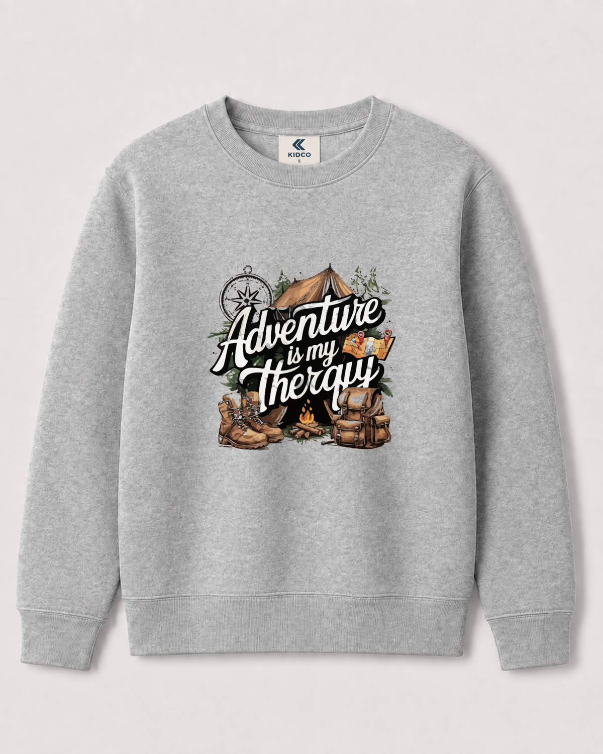 Light Grey Sweatshirt back 3364