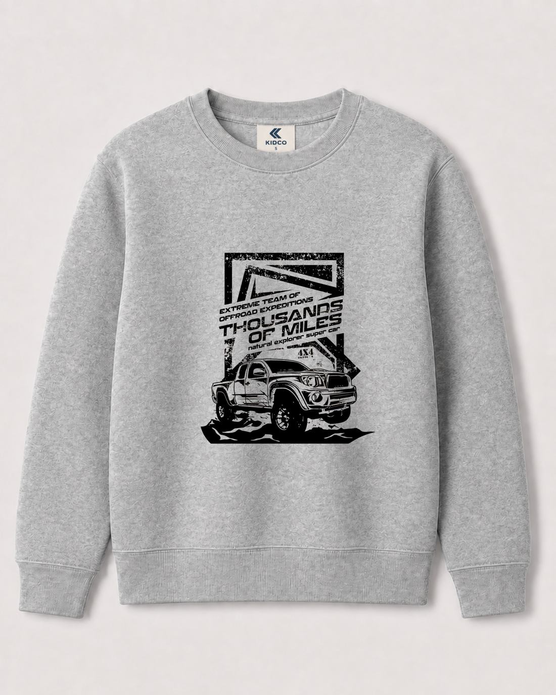 Light Grey Sweatshirt back 3376