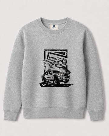 Light Grey Sweatshirt back 3376