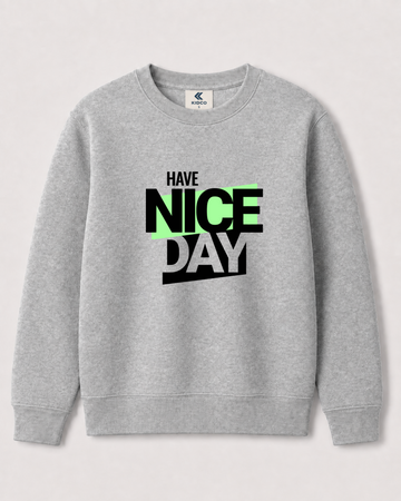 Light Grey Sweatshirt back 3381