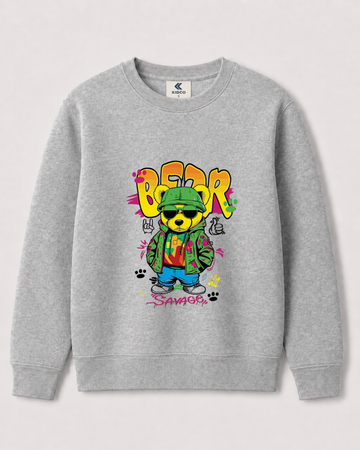 Light Grey Sweatshirt back 3392