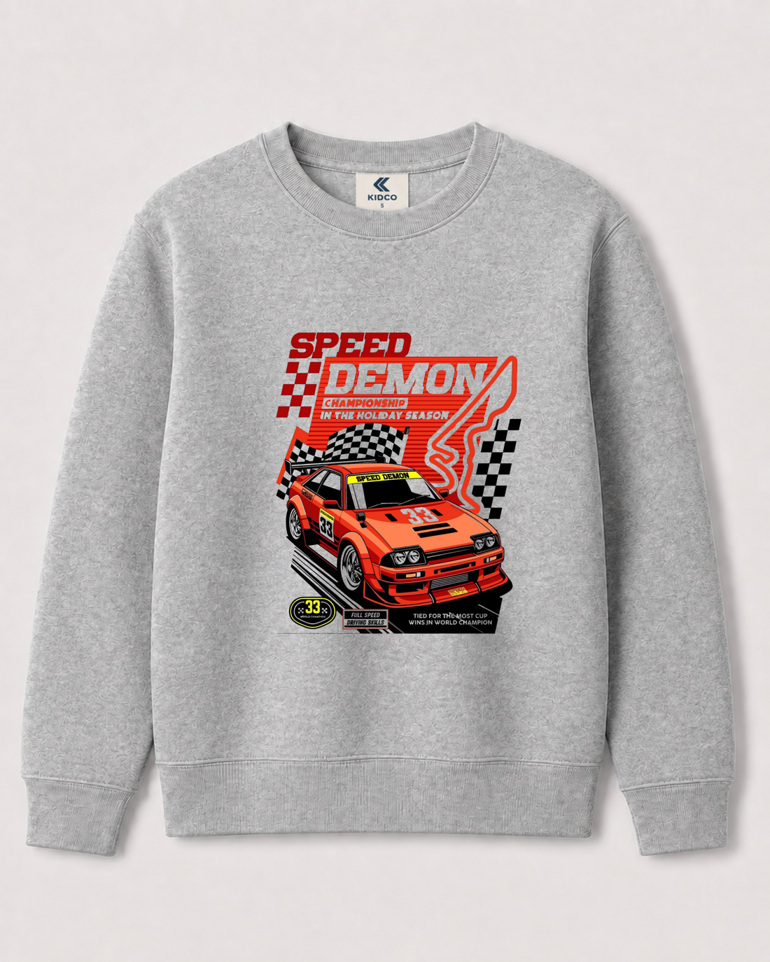 Light Grey Sweatshirt back 3396