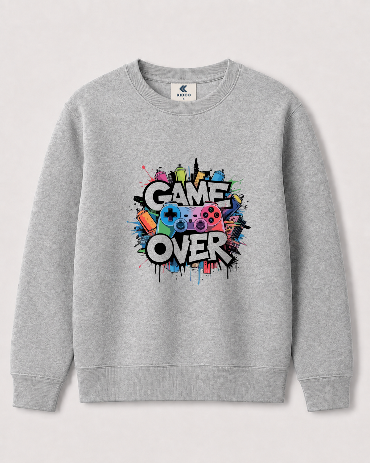 Light Grey Sweatshirt back 3404