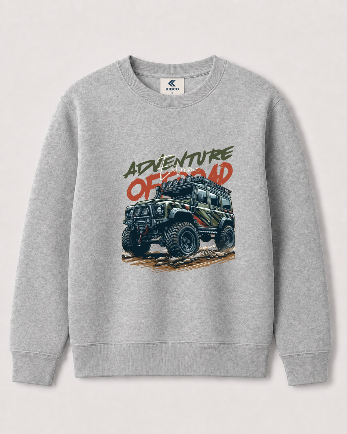 Light Grey Sweatshirt back 3418
