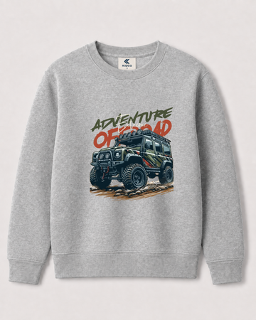 Light Grey Sweatshirt back 3418