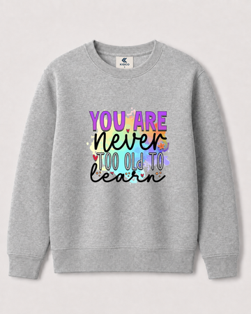 Light Grey Sweatshirt back 3427