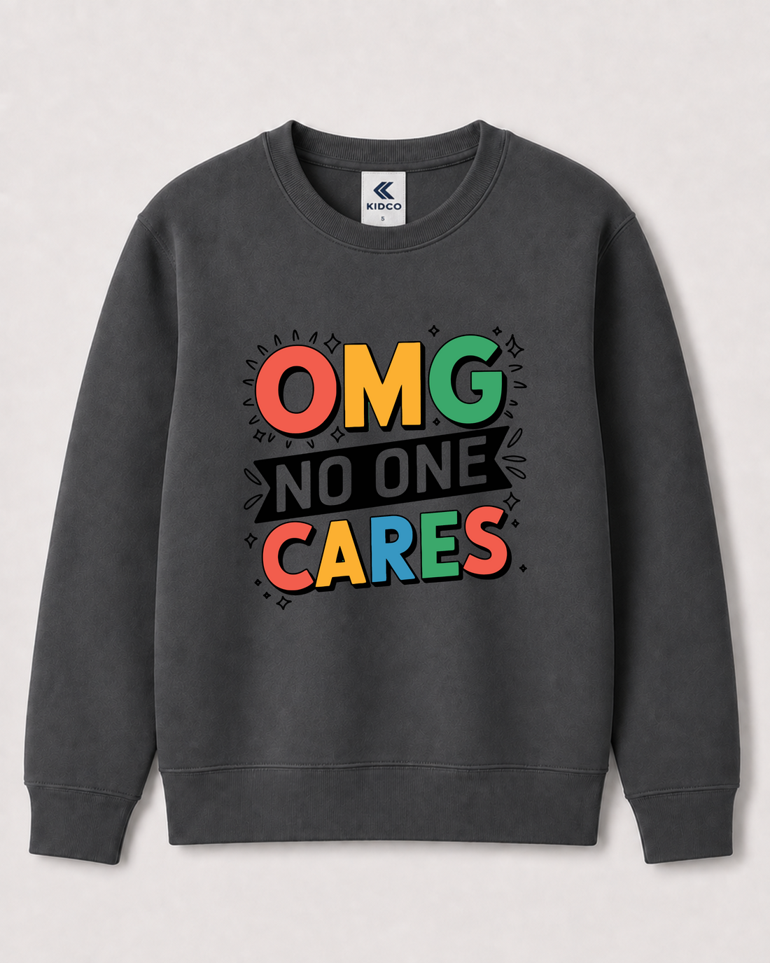 Dark Grey Sweatshirt back 1064