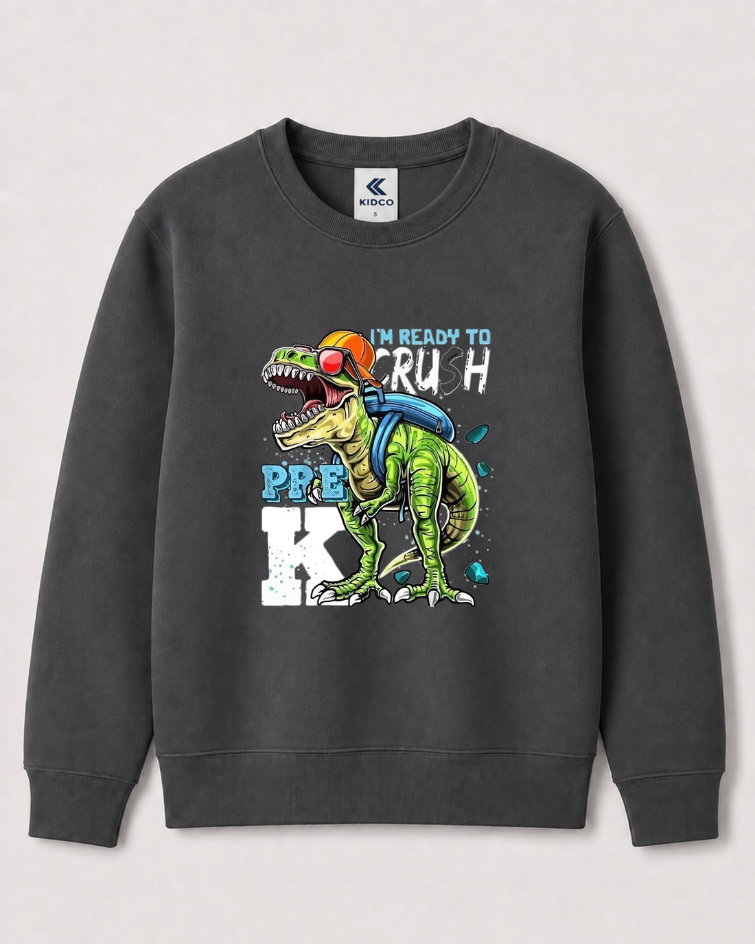 Dark Grey Sweatshirt back 1090