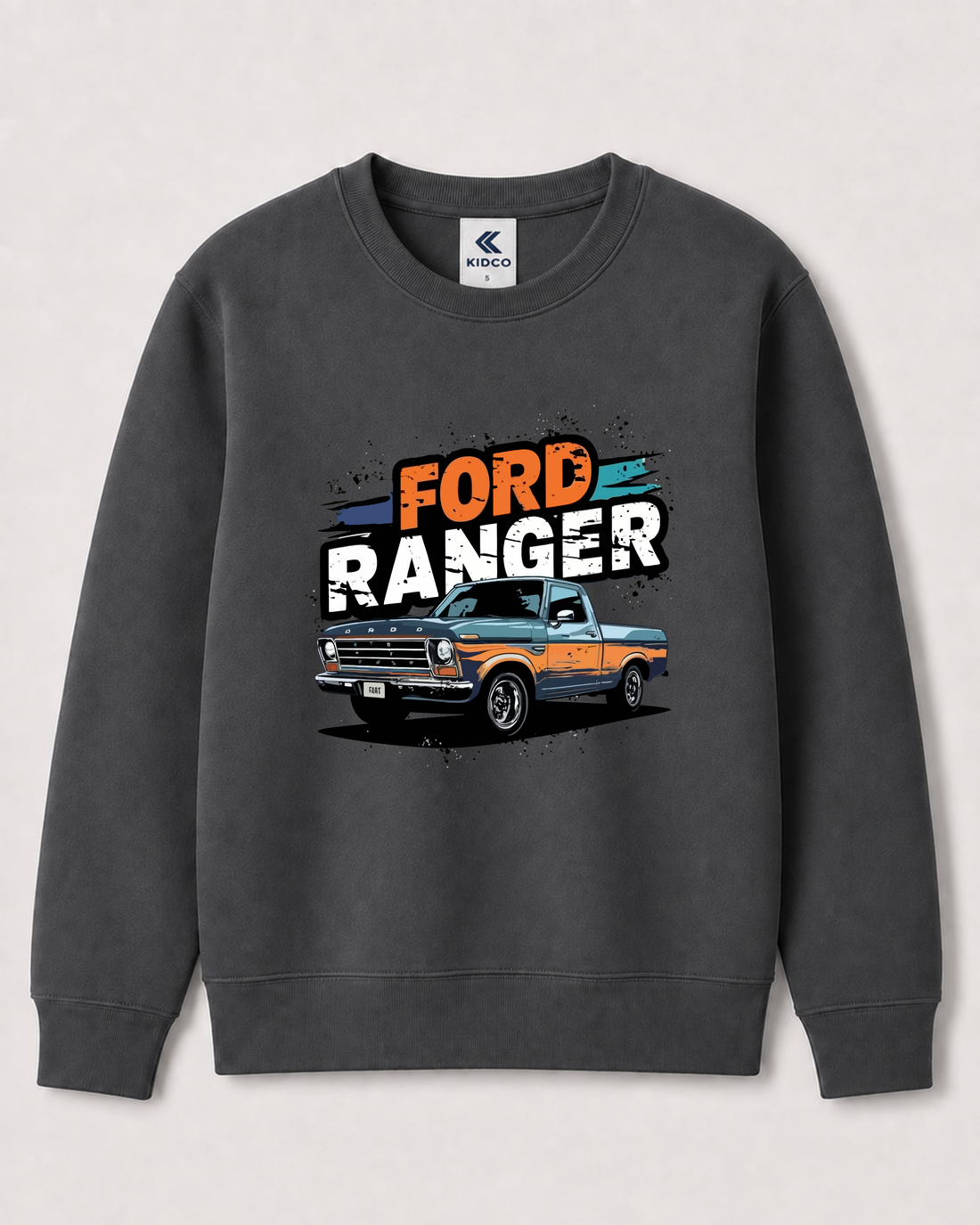 Dark Grey Sweatshirt back 1121