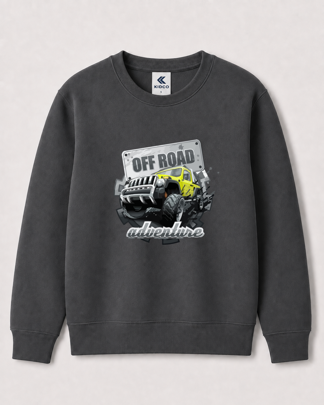 Dark Grey Sweatshirt back 3038