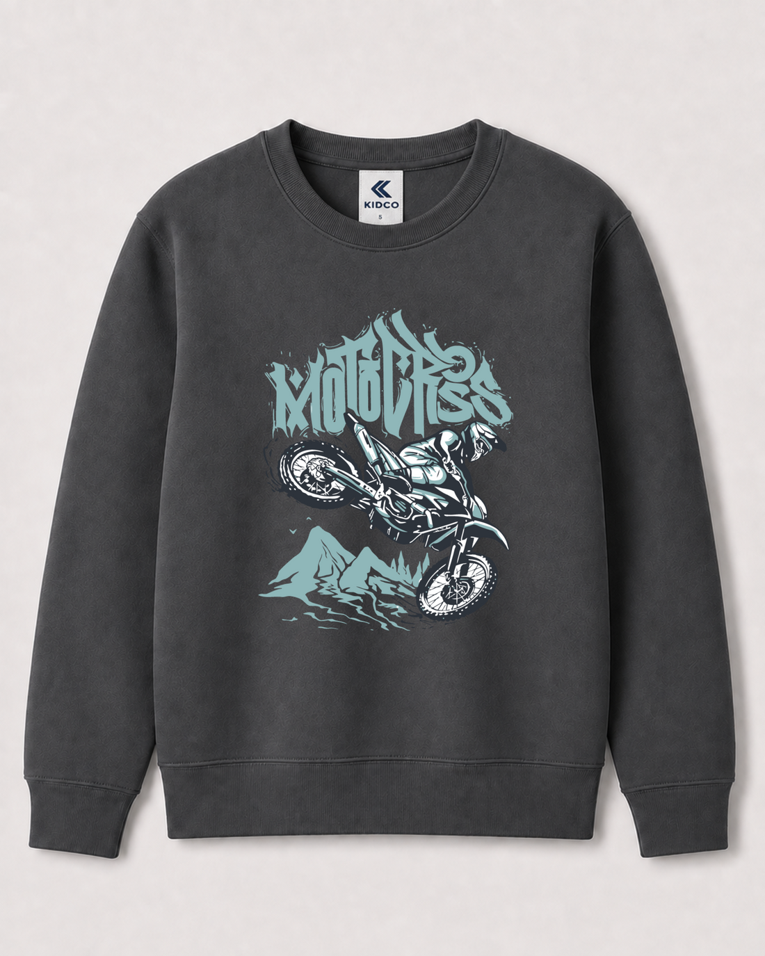Dark Grey Sweatshirt back 3055
