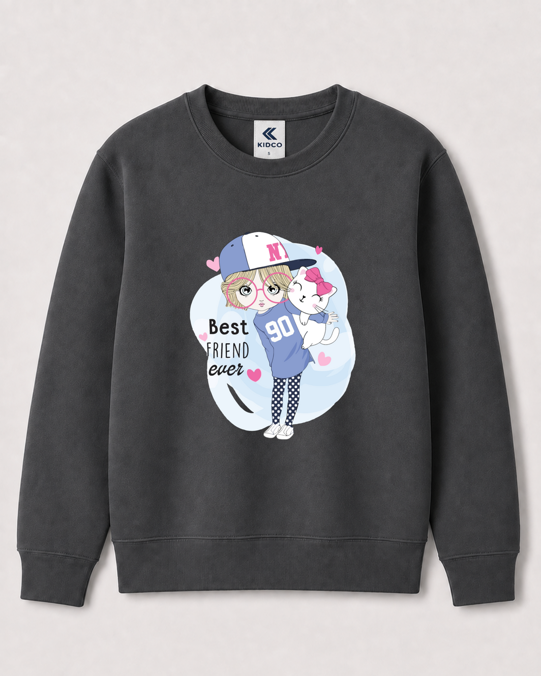 Dark Grey Sweatshirt back 3063