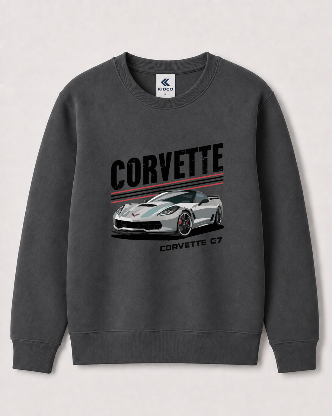 Dark Grey Sweatshirt back 3075