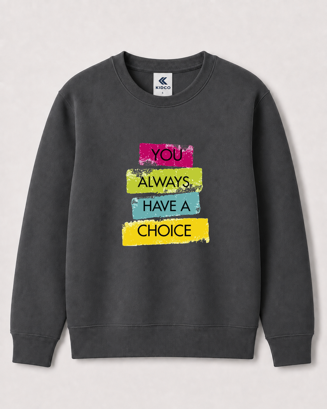 Dark Grey Sweatshirt back 3079