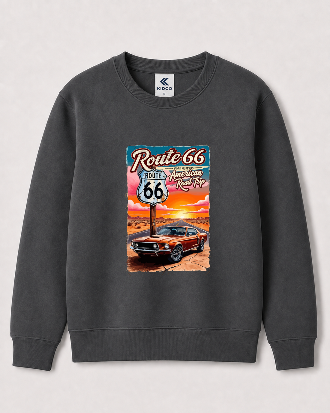 Dark Grey Sweatshirt back 3092