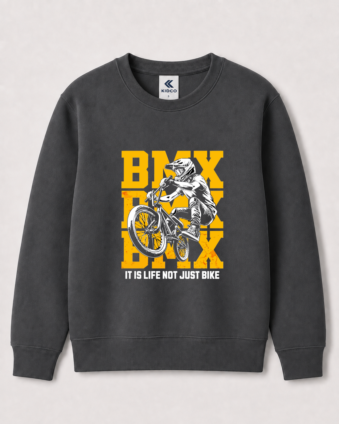 Dark Grey Sweatshirt back 3099