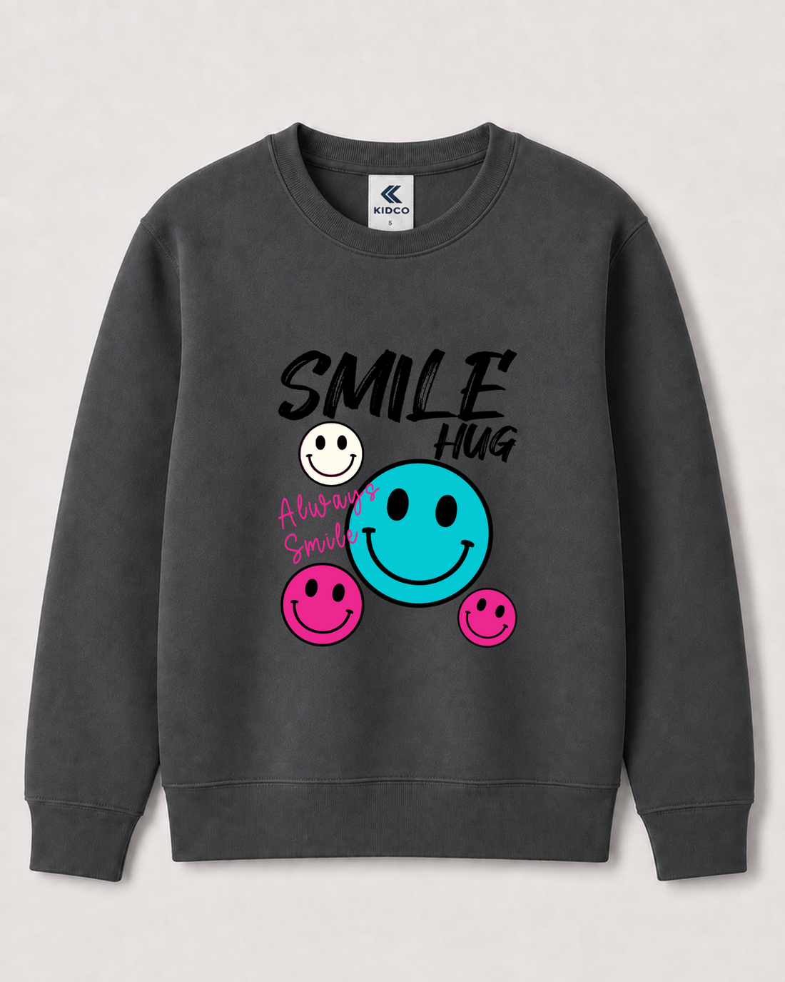 Dark Grey Sweatshirt back 3178