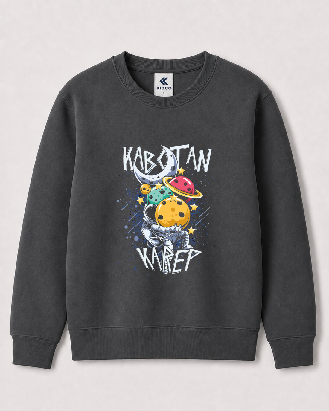 Dark Grey Sweatshirt back 3304